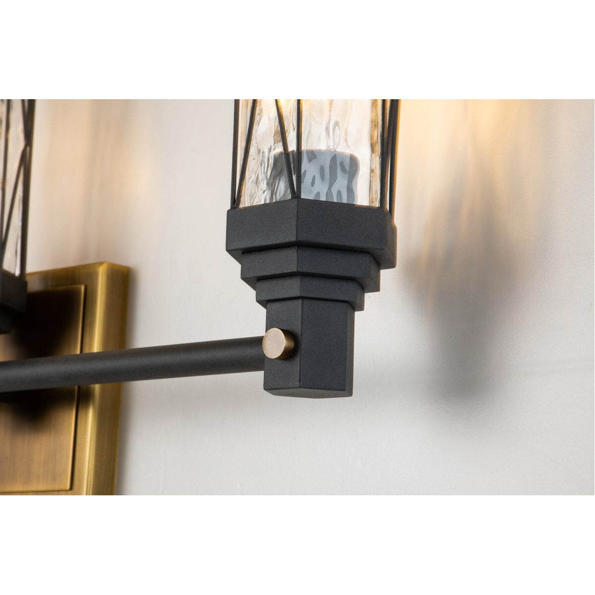 Abbey 3 Light 24 inch Weather Zinc+ ATB Bath Light Wall Light